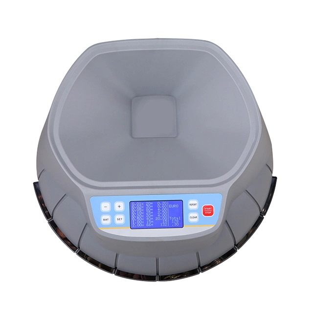 2019 New Auto Coin Counter and Sorter for Euro and USD with DOT Matrix Screen Display