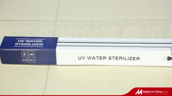 Agua Topone 6, 12, 16, 25, 30, 55W esterilizador de agua UV de acero inoxidable con CE RoHS para uso doméstico