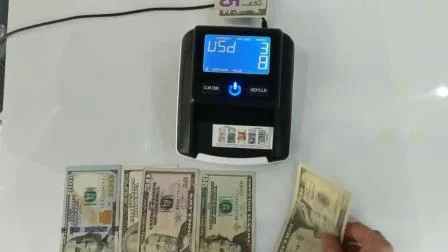 Detector de papel moneda portátil automático profesional 2019, detector de billetes, detector de billetes, detector de billetes falsos de dinero bancario