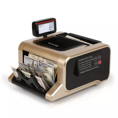 Detector de dinero Máquina de conteo mixto Contador de billetes con pantalla